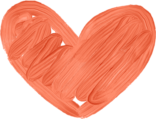Мазок Brush Brushes Heart Hearts Art Arte Stikers Stick (1024x1024), Png Download