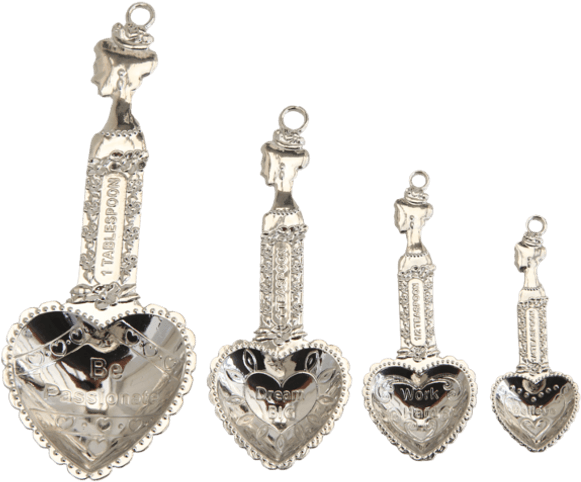 Measuring Spoons Set Qoh3 - Measuring Spoon (600x600), Png Download