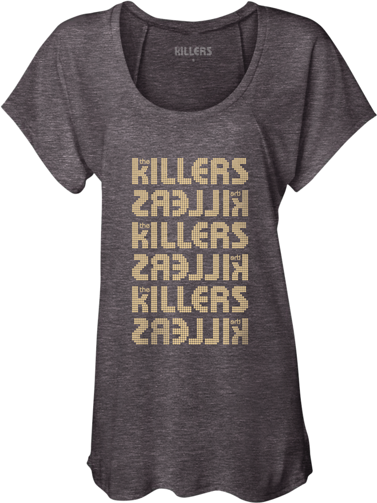 Home / The Killers Women's Logo T-shirt - Killers Shirt Women (1024x1024), Png Download