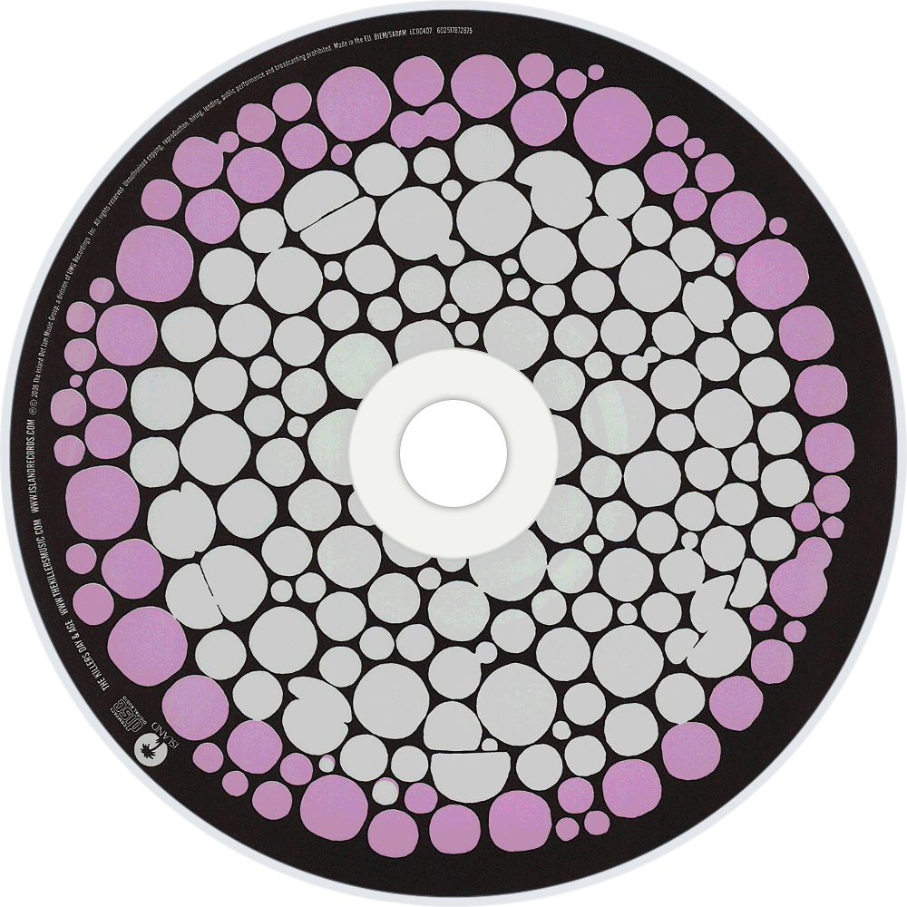 The Killers Day & Age Cd Disc Image - Tennis (1000x1000), Png Download