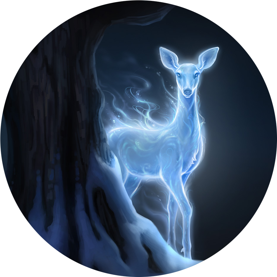 Expecto Patronum - Harry Potter Doe Patronus (956x956), Png Download