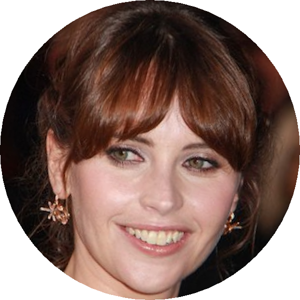 Felicityjones - Girl (600x600), Png Download