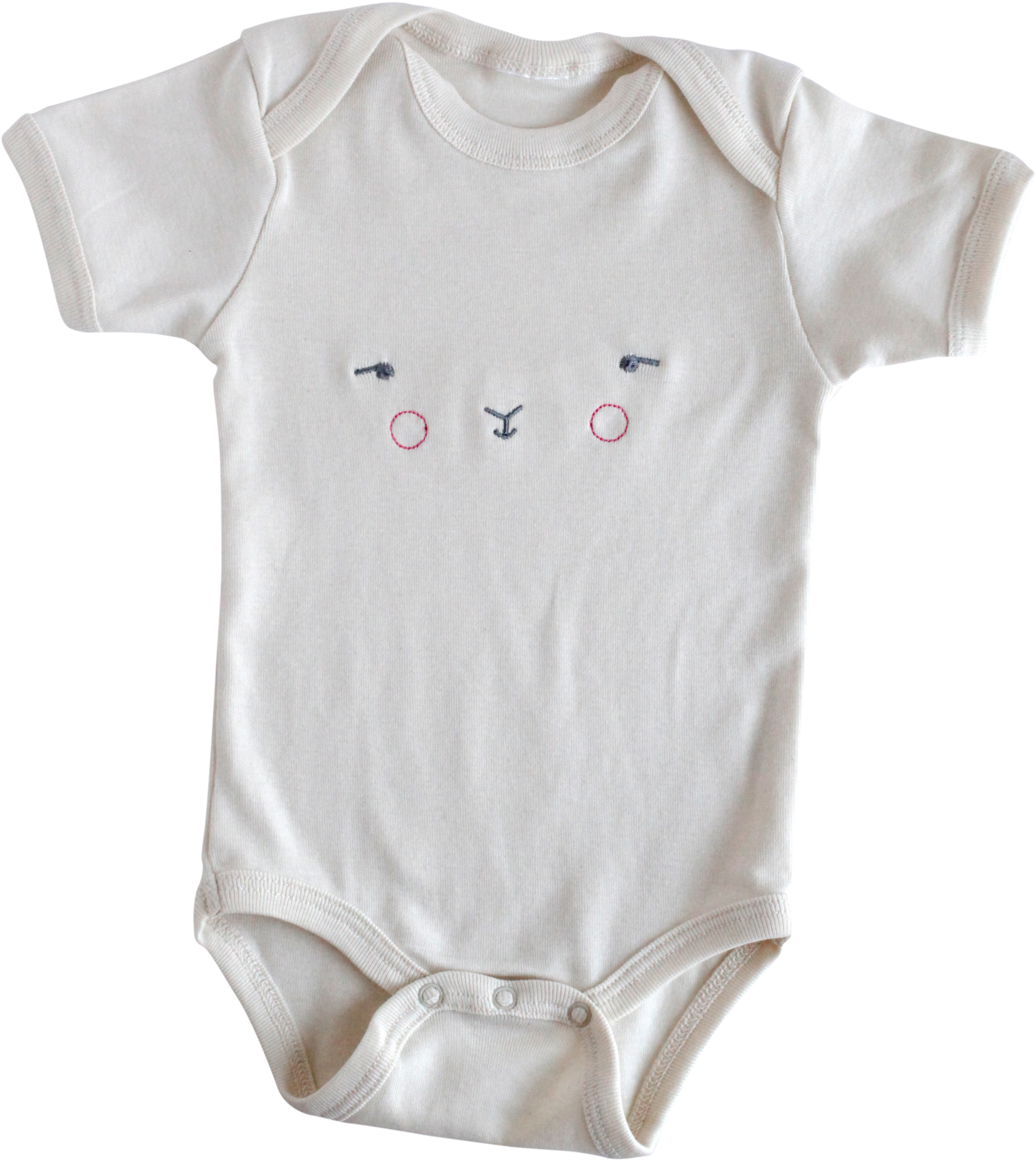 Embroidered Bunny Bodysuit - Elliefunday Cat Bodysuit (2048x2048), Png Download