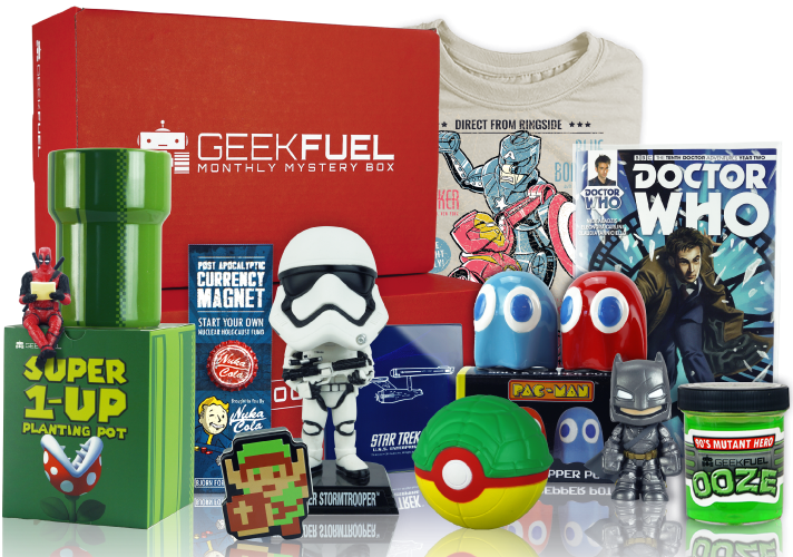 Get The Show - Geek Fuel February 2018 (712x500), Png Download