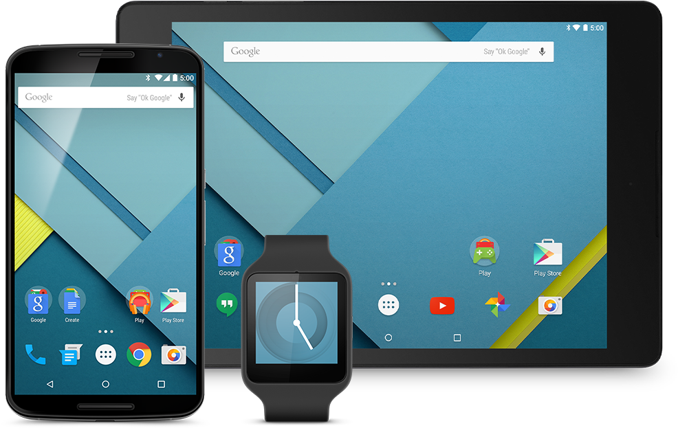 Looking The Numbers, Android Is Leading Smartphone - Андроид 5.0 (1020x665), Png Download