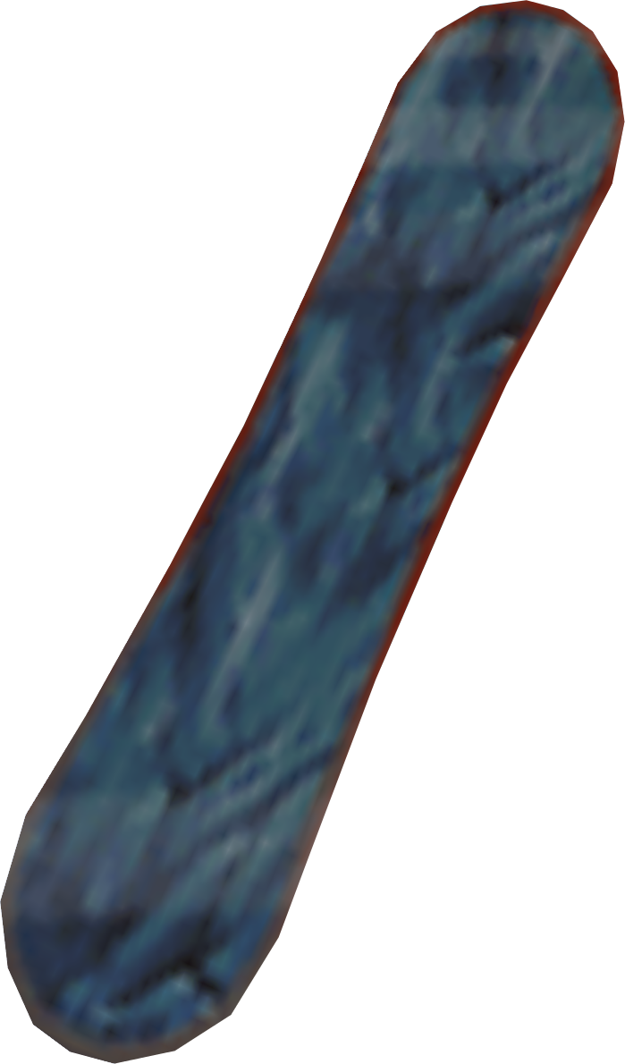 The Snowboard Is A Tier 5 Snowboard Used In The 2014 - Snow Board Png (699x1190), Png Download