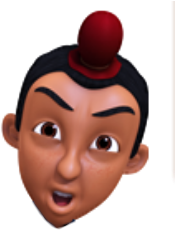 Kepala Upin Ipin Png (1200x1200), Png Download