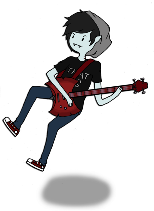 Hora De Aventura Marshall Lee (500x684), Png Download