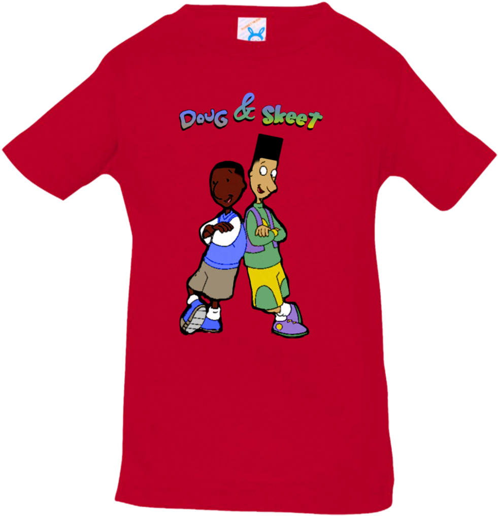 Doug & Skeet 100% Infant Jersey - T-shirt (1024x1024), Png Download