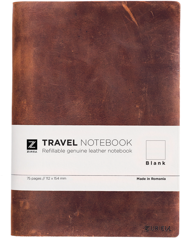 Zuriell Travel Notebook Blank - Cuaderno Travel A5 (1200x1200), Png Download