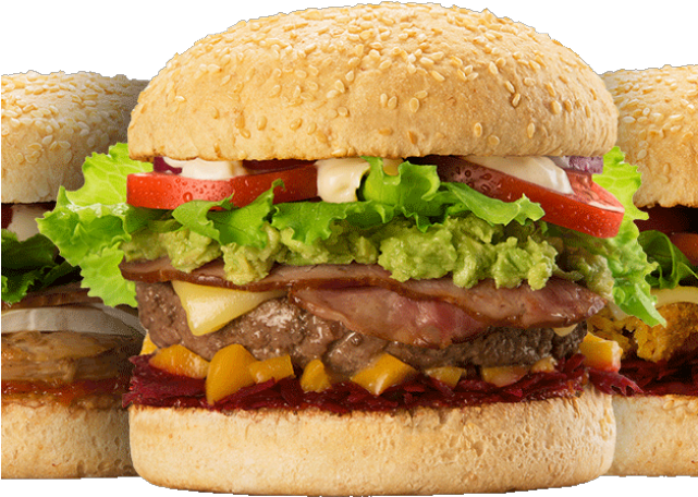 Hamburgers Clipart Berger - Burger Fries Hd Png (640x480), Png Download