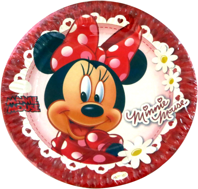 Minnie - Party In A Box (pack Of 10) (700x670), Png Download