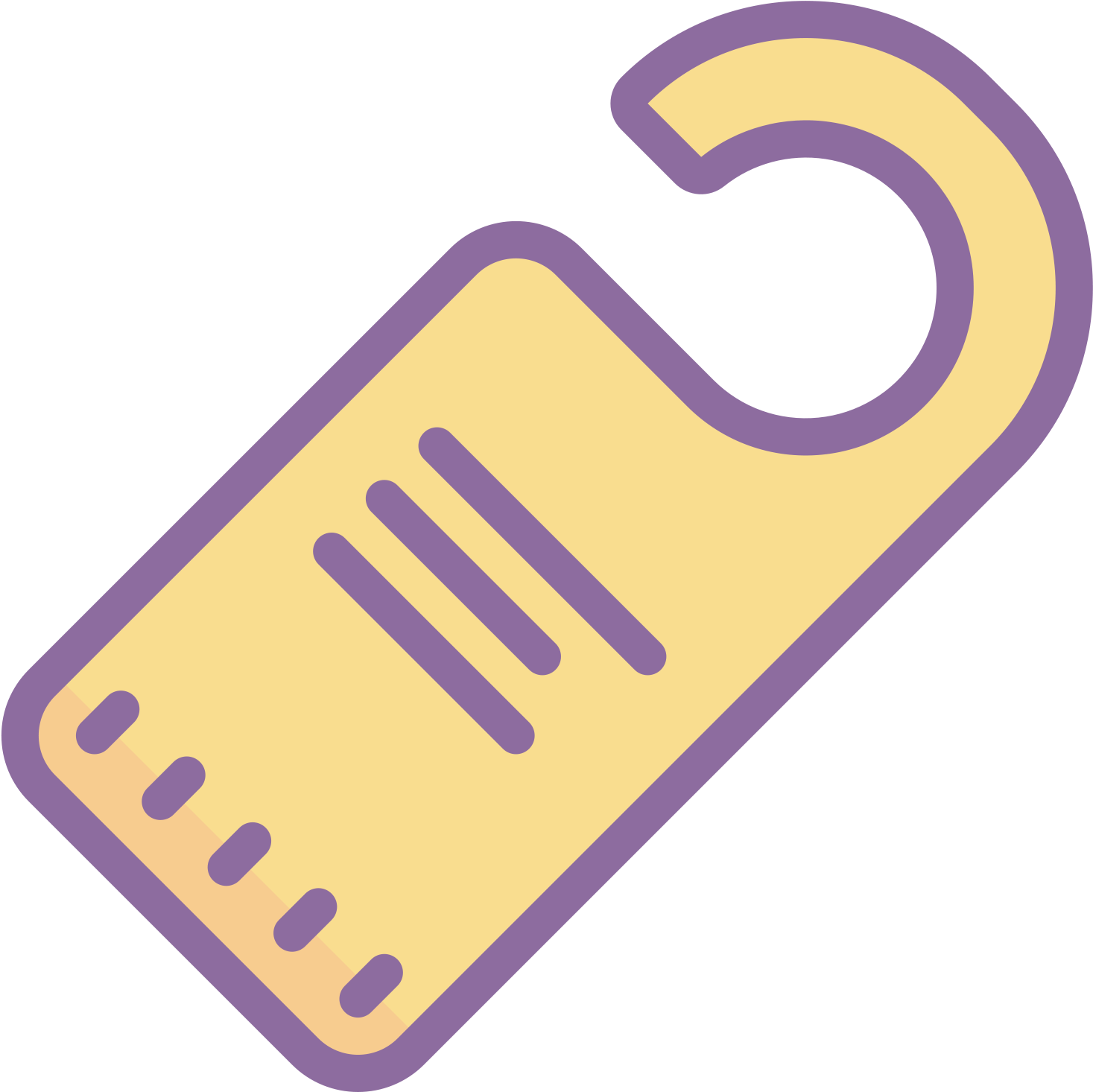 Door Hanger Icon - Door Hanger (1600x1600), Png Download