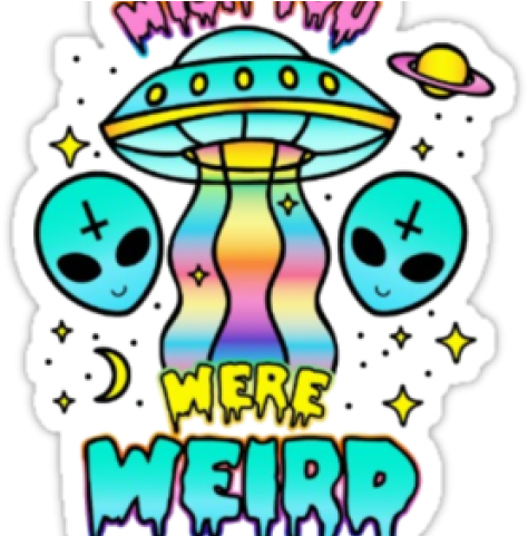 Wish U Were Weird Shirt (640x480), Png Download
