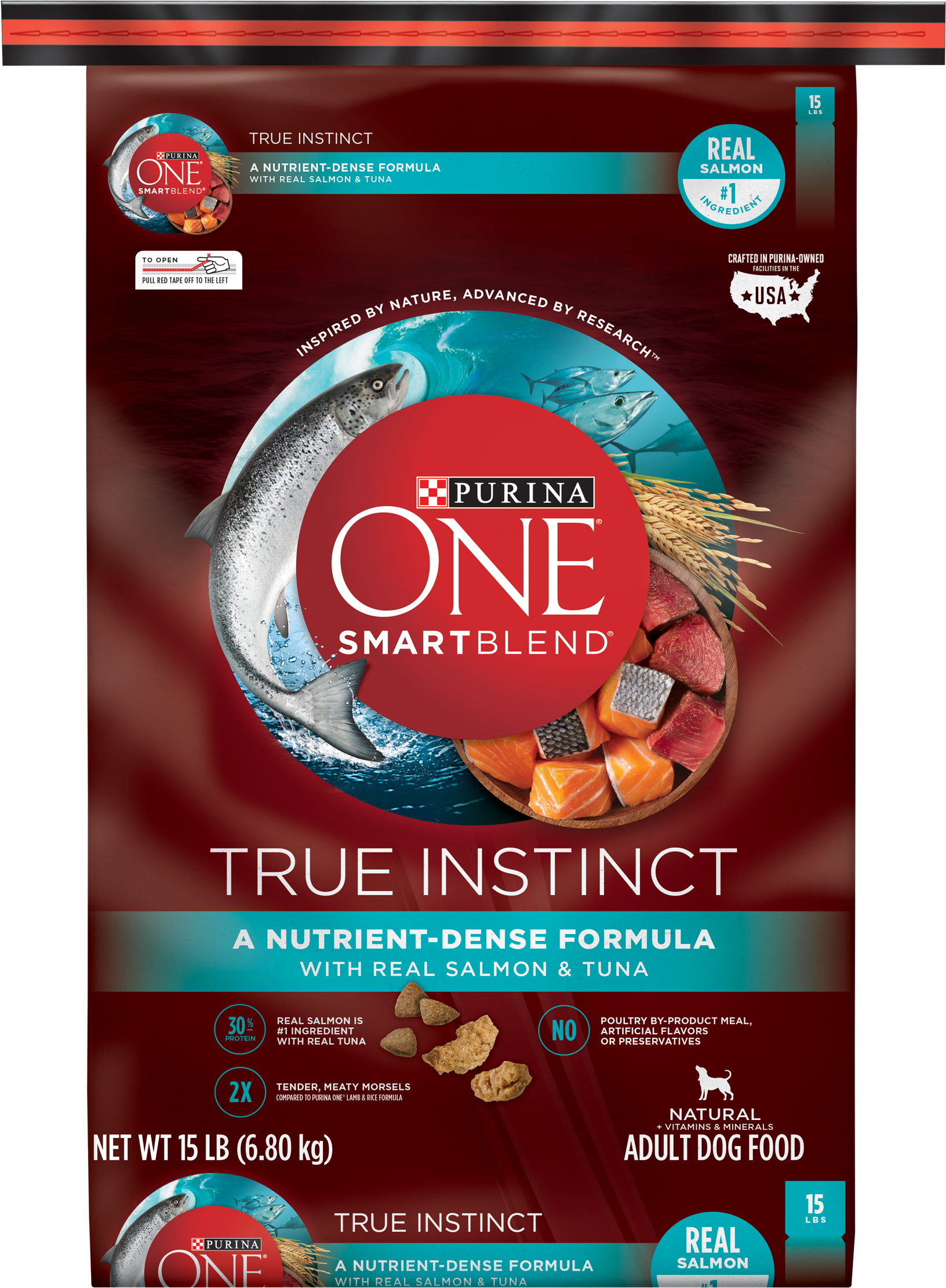 Purina One Smartblend True Instinct Natural With Real (2400x2400), Png Download