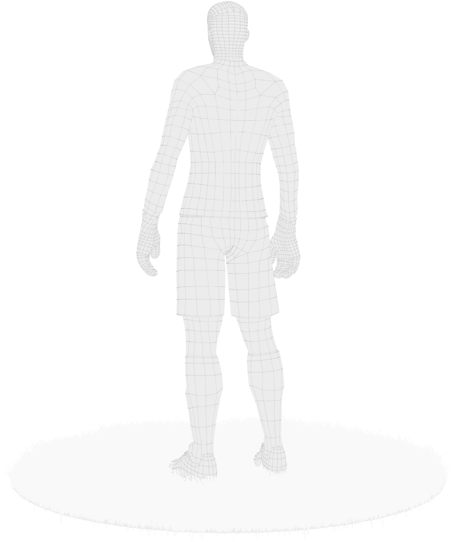 We Present To You A Game Ready Football Goalkeeper (1600x1280), Png Download