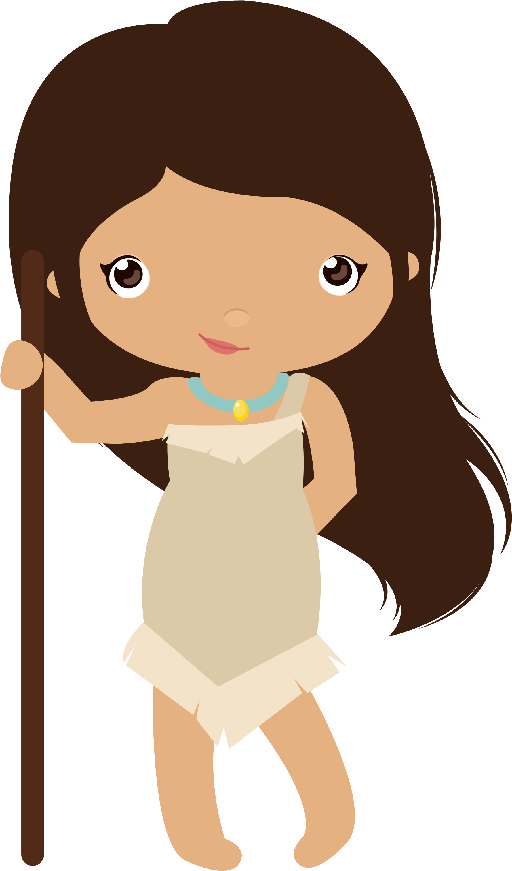 Pocahontas * Índios Nativos Pocahontas Birthday Party, - Clipart Pocahontas (2096x3316), Png Download