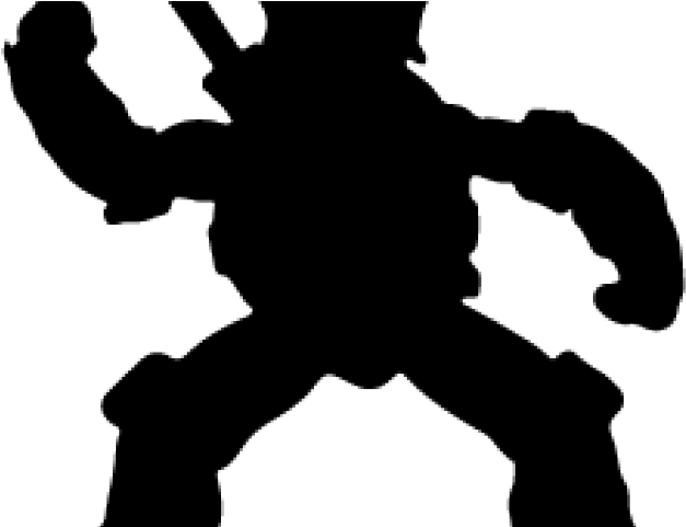 Ninja Clipart Silhouette - Toy (640x480), Png Download