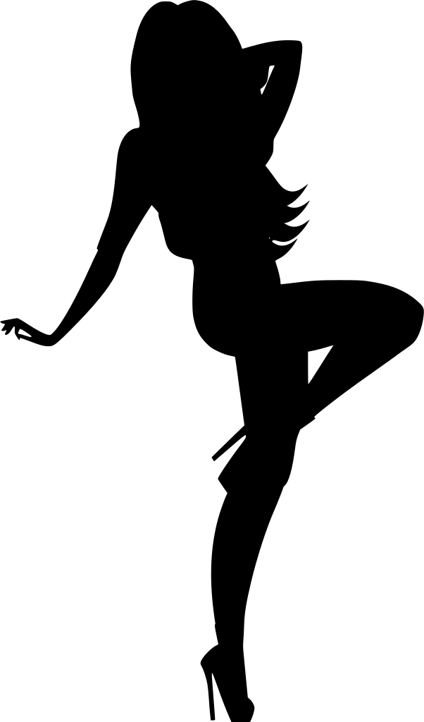 Download Png - Silhouette Teenager (602x1024), Png Download