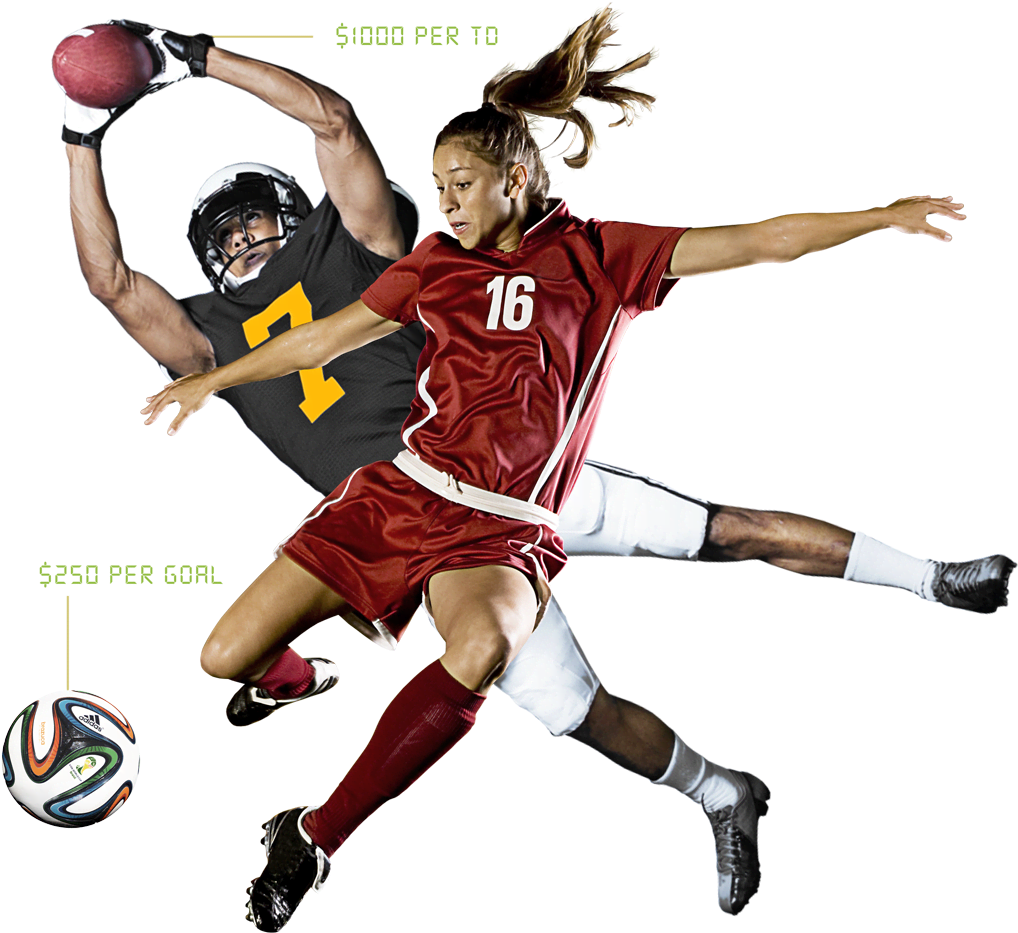 Teams And Athletes Can Raise Funds For Any Cause Your - Get Recruited To Play Women's College Soccer: A Step-by-step (1400x933), Png Download