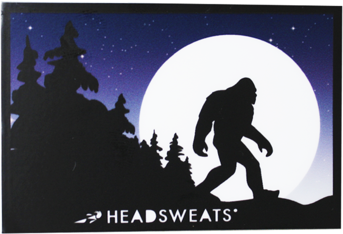 Bf Moon Rising - Bigfoot Silhouette Shot Glass (1280x1280), Png Download