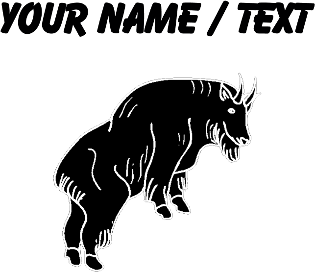 Mountain Goat Silhouette Teddy Bear - Woman Bending Over Silhouette (700x700), Png Download