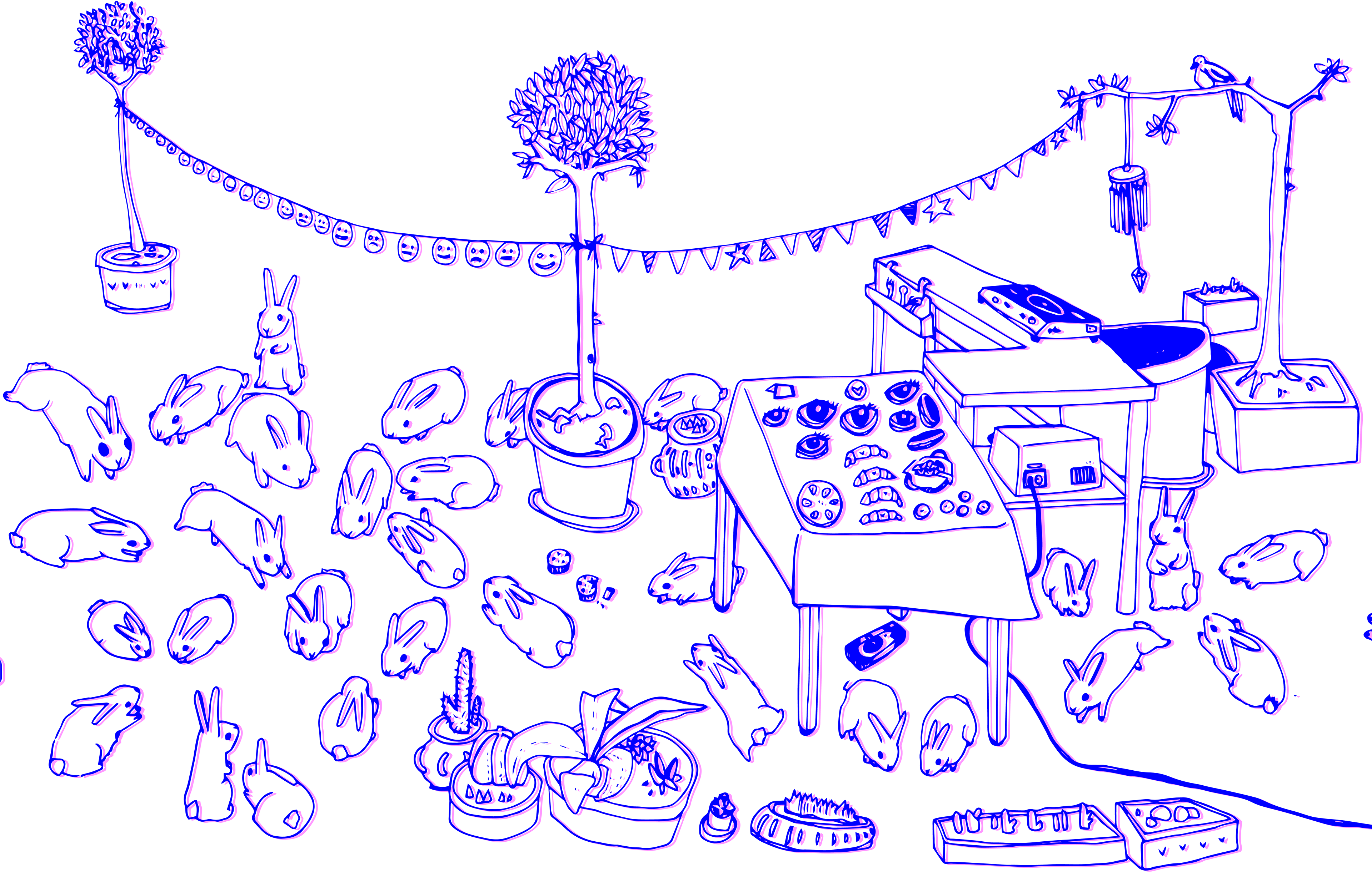 Some Concept Designs I Created For My Society6 Store - Illustration (3840x2515), Png Download