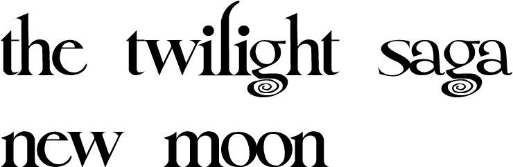 New Moon - Twilight (1200x300), Png Download