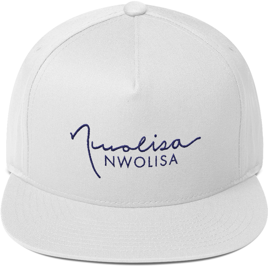 "nwolisa" Logo Flat Bill Cap (1000x1000), Png Download