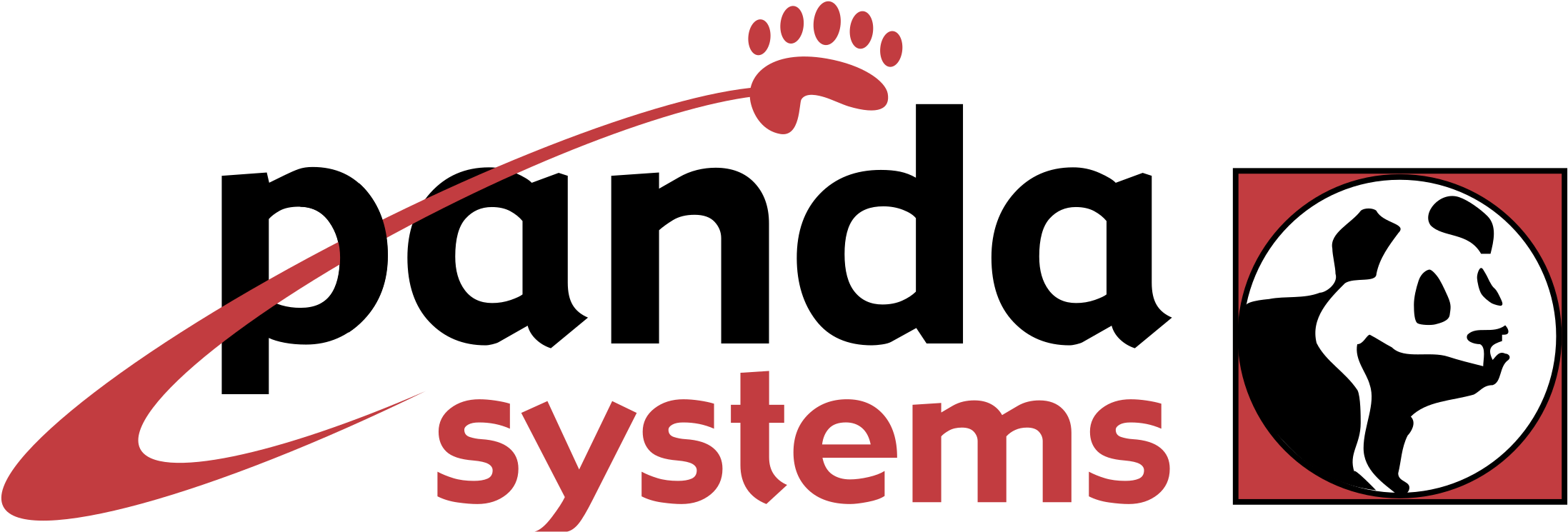 Panda Systems Logo Png Transparent - Panda (2400x2400), Png Download