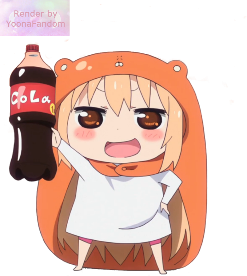 Thumb Image - Umaru Chan Con Cola (808x988), Png Download