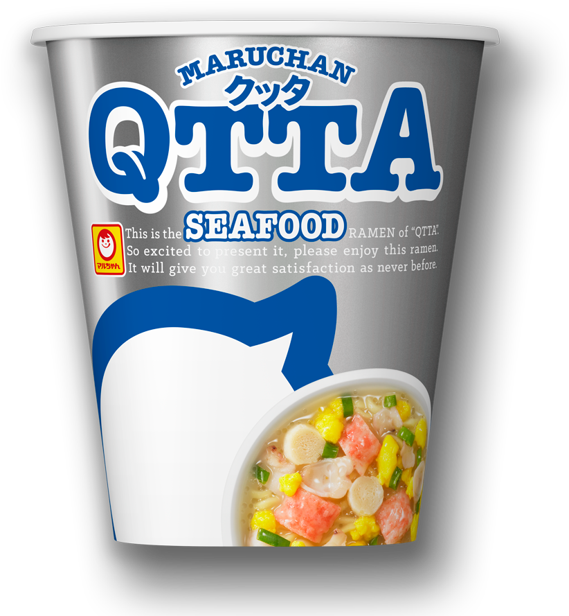 Brand Site - 【au限定】マルちゃん Qtta 醤油ーメン 73g×12個 (960x960), Png Download