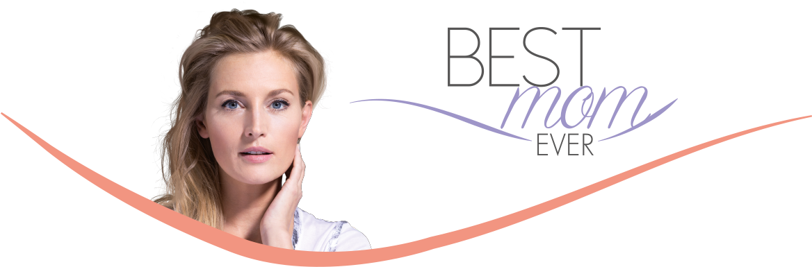 Avene Best Mom Ever - Girl (1170x391), Png Download