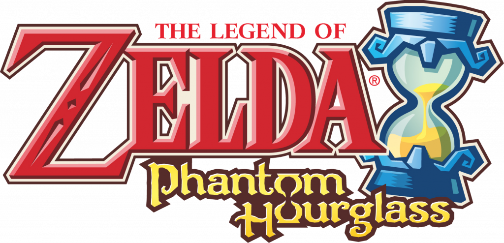 The Legend Of Zelda - Legend Of Zelda Phantom Hourglass Logo (1024x494), Png Download