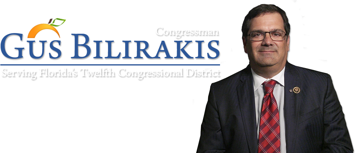 Congressman Gus Bilirakis - Gus Bilirakis (1200x500), Png Download