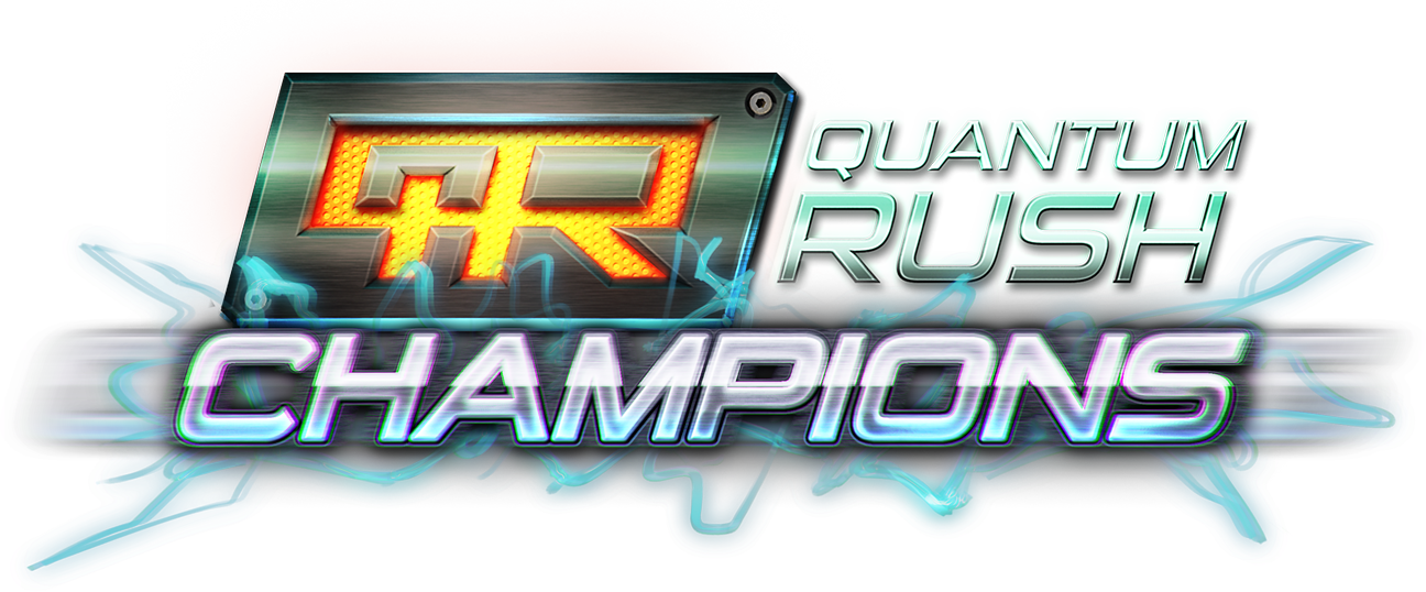 Logo Quantum Rush - Quantum Rush Champions Logo (1296x538), Png Download