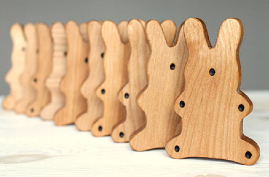 Wooden Dominos Lapinos - Plywood (900x900), Png Download