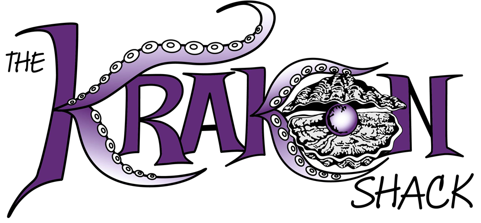 Crab, Shrimp And Other Spinies From The Deep - Kraken Logo Text (1920x450), Png Download