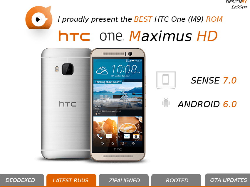 Logo - Htc One M9 - 32 Gb - Gold On Silver - Unlocked (850x650), Png Download