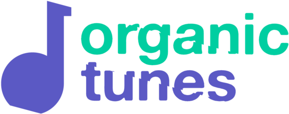 Organic Tunes Logo For A Music Project Website Turquoise - Logo (800x600), Png Download
