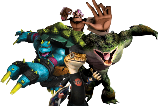 Slash - Teenage Mutant Ninja Turtles Starring Greg Cipes (dvd) (553x373), Png Download