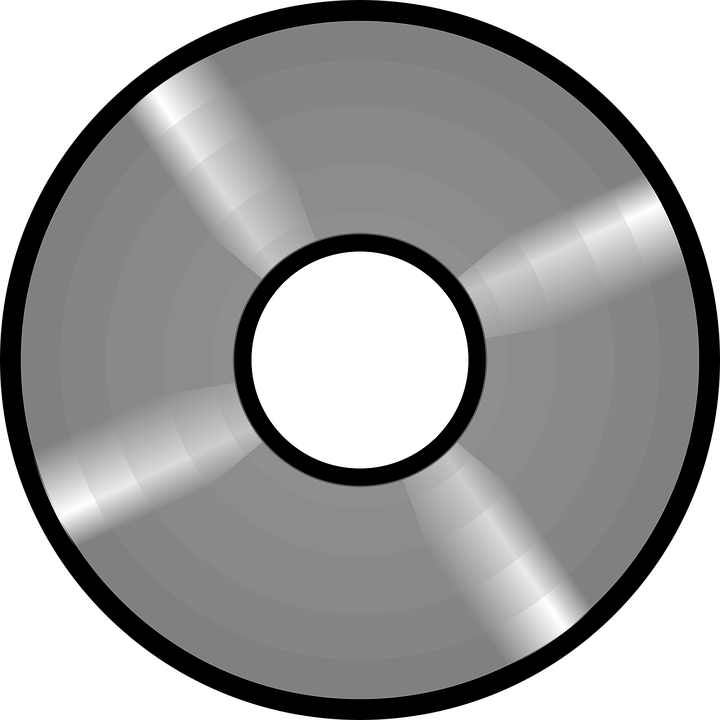 Dvd Backup Disk Data Free Vector Graphic - Cd Clipart (720x720), Png Download