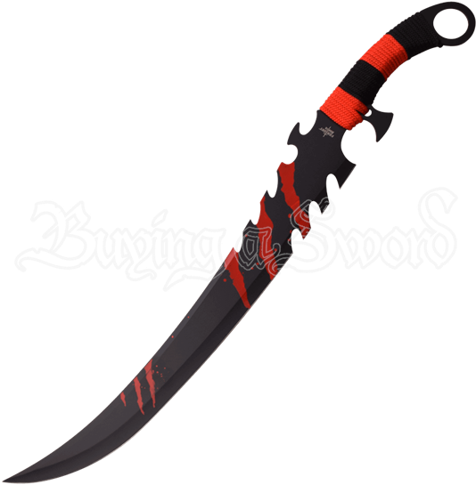 Red Claw Marks Fantasy Sword - Fantasy Master (550x550), Png Download