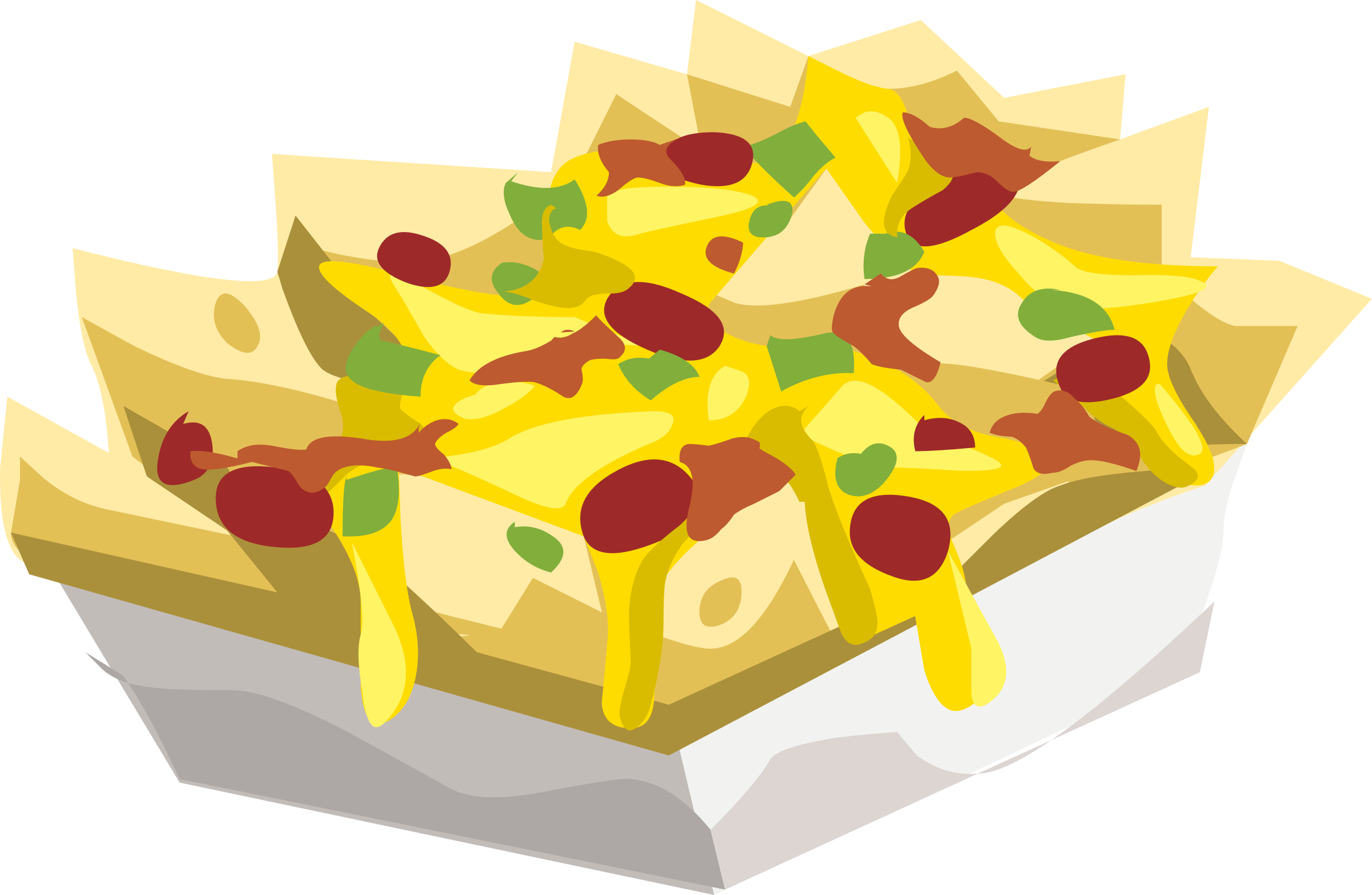 This Free Icons Png Design Of Food Hungry Nachos (2400x1566), Png Download