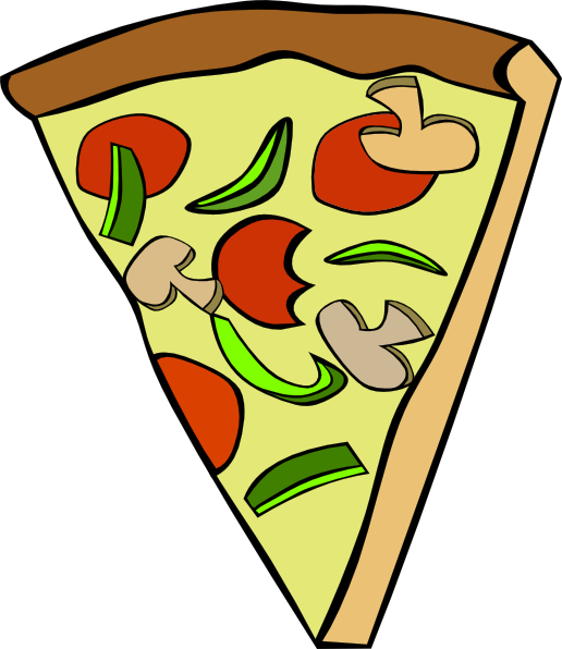 Svg Royalty Free Download Group Pizza Clip Art At Clkercom - Pizza Clip Art (516x596), Png Download