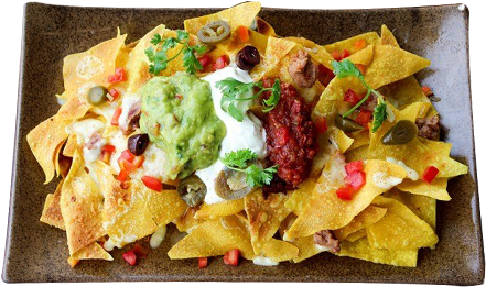 Alfhcm Als Homemade Nachos - Corn Chip (500x262), Png Download