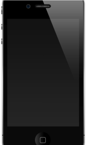 Apple Iphone Clipart Outline - Smartphone (640x480), Png Download