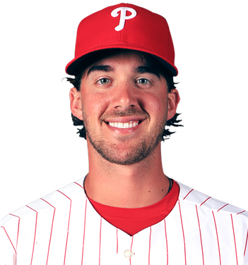 Aaron Nola 2018 Pitching Statistics Vs Washington Nationals - Aaron Nola Headshot (350x425), Png Download