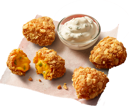 Spicy Nacho Cheese Wedges - Spicy Nacho Cheese Wedges Mcdonalds (429x352), Png Download