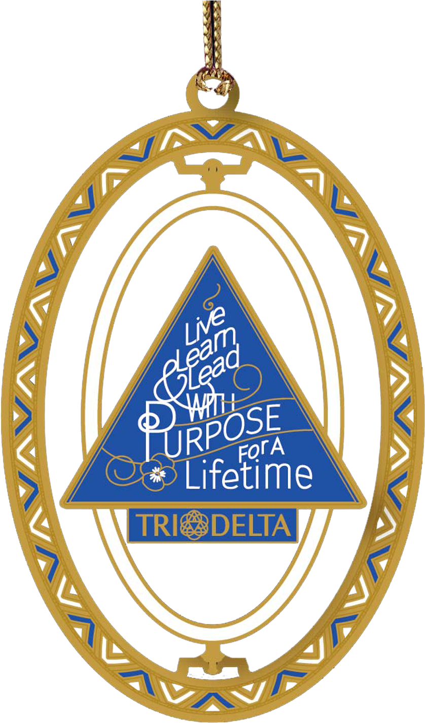 2017 Ornament $20 Add To Cart - Delta Delta Delta Sorority (1500x1500), Png Download
